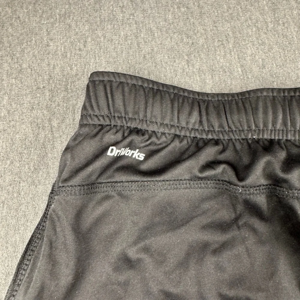 Athletic Works Boys Shorts 2 Pack XXL 18 DriWorks Black‎ Neon Green Activewear